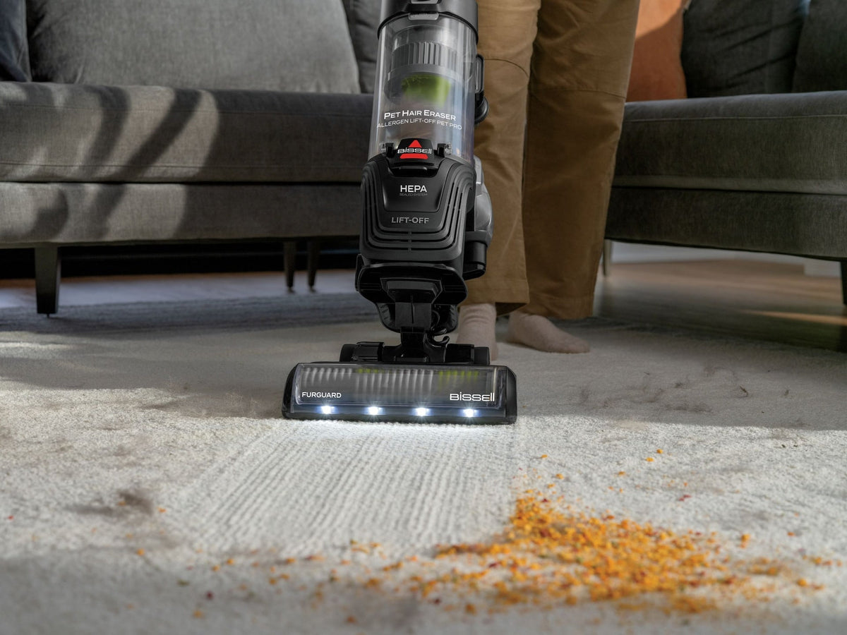 Pet Hair Eraser Allergen Lift-Off Pet Pro Upright Corded Vacuum Cleaner with HEPA Sealed System