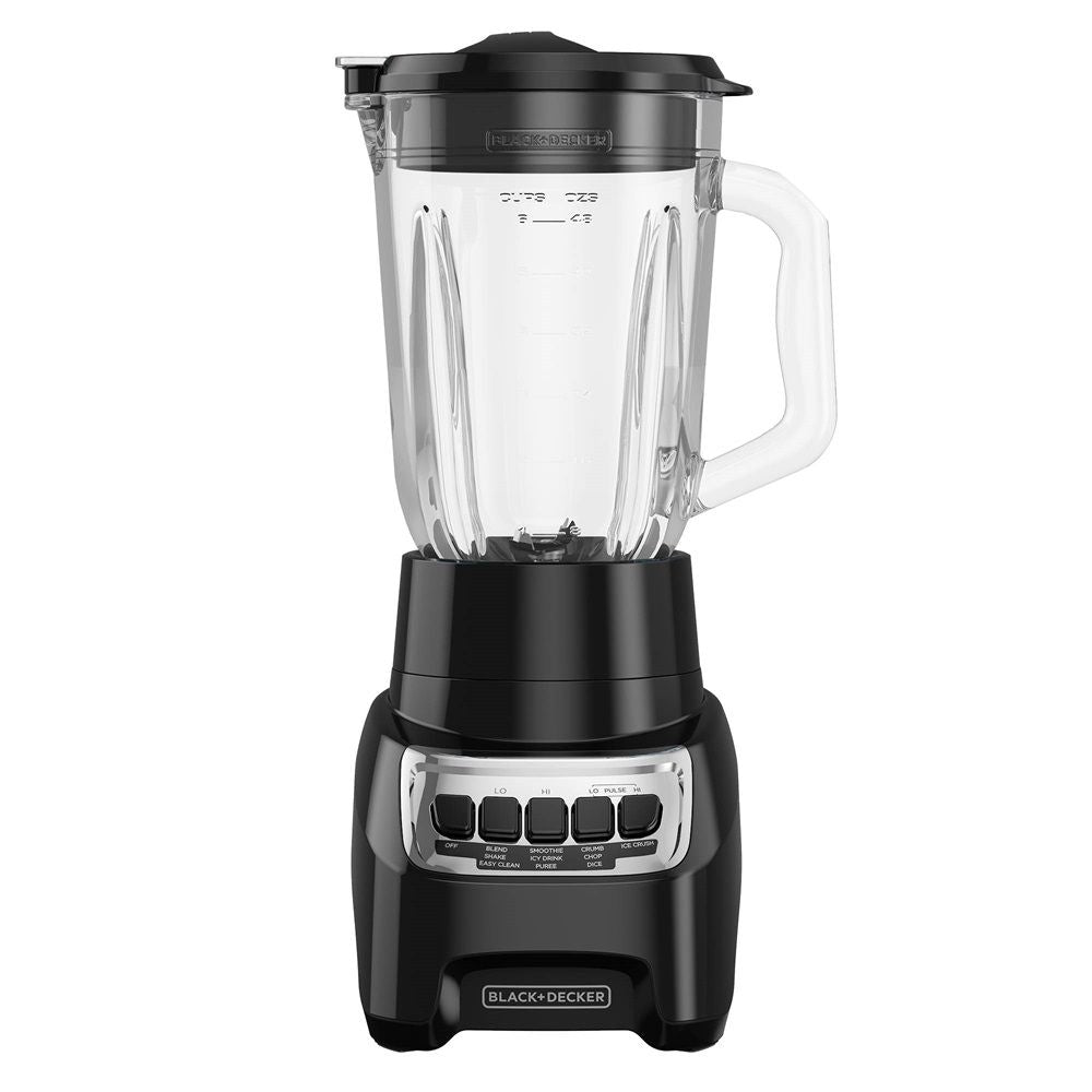 Blender Power Crush 4-Speed Piano Key, Black, 700W