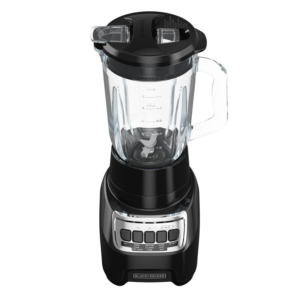 Blender Power Crush 4-Speed Piano Key, Black, 700W