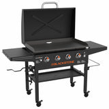4-Burner LP Gas Portable Griddle with Lid, 36-in