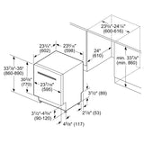 300 Series 24 in. 46 dBA Dishwasher with 3rd Rack