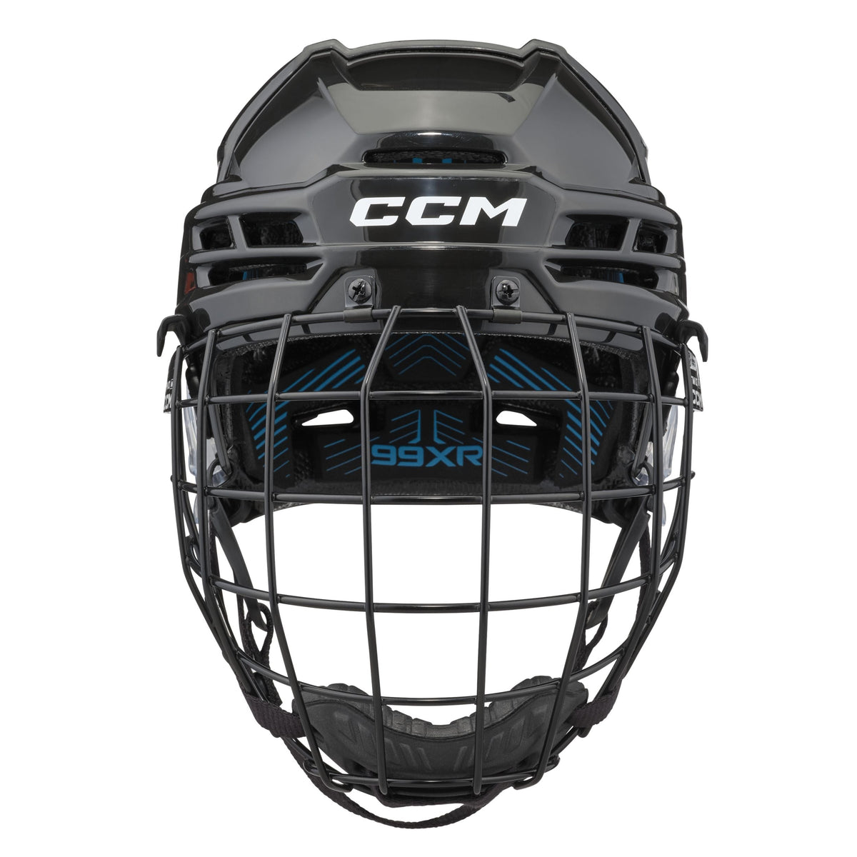 Tacks 99XR Hockey Helmet Combo, Junior/Senior, Black, Various Sizes