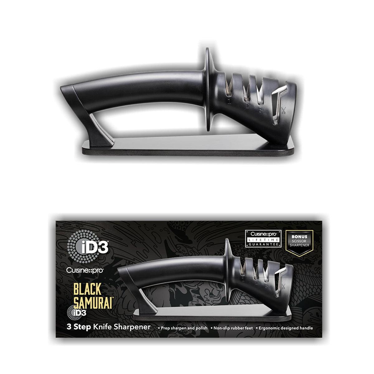 PRO iD3 BLACK SAMURAI KNIFE SHARPENER