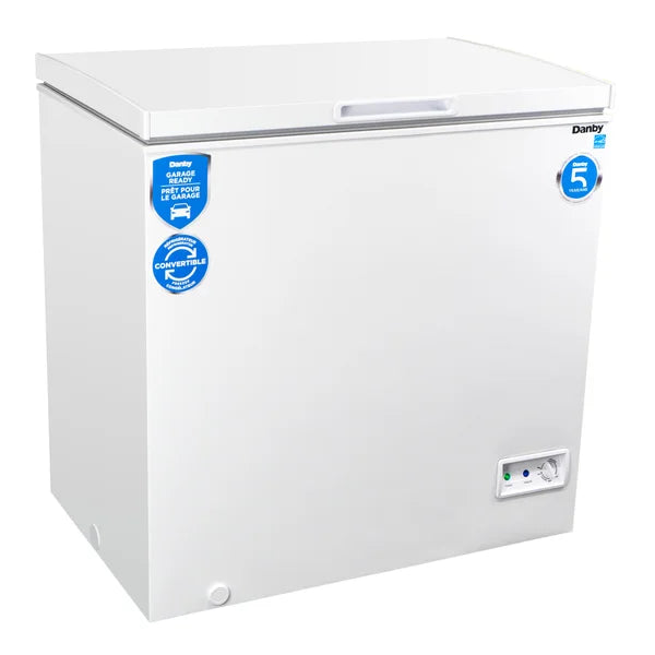 7 cu ft. Convertible Chest Freezer or Refrigerator with 5 Year Warranty