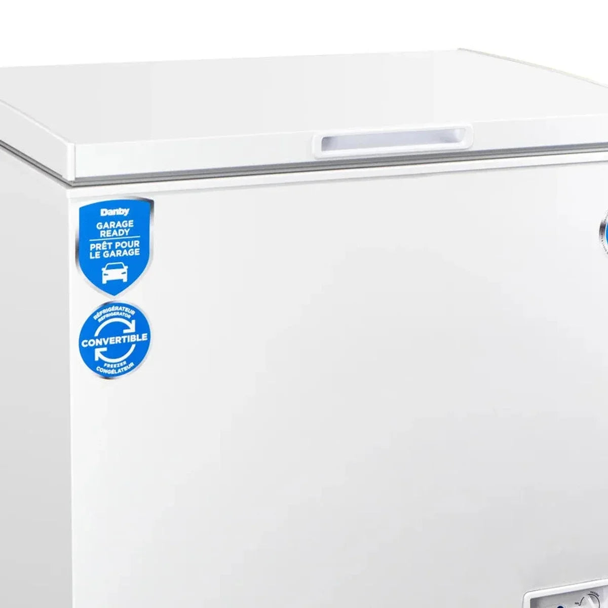 7 cu ft. Convertible Chest Freezer or Refrigerator with 5 Year Warranty