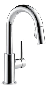 Faucet Trinsic Single Handle High Arc Pull Down Bar/Prep Kitchen Faucet, Assorted Finishes