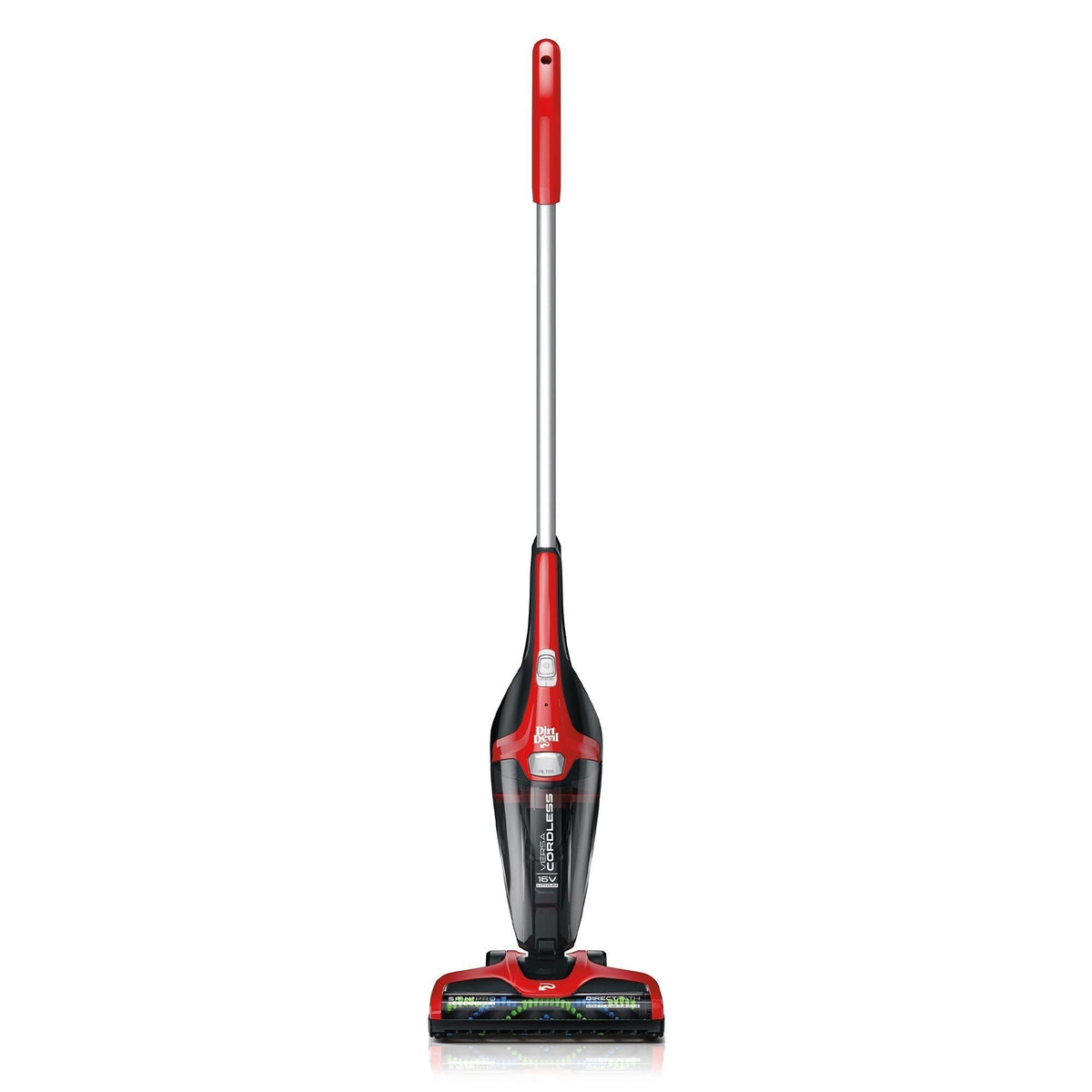 Versa Cordless Stick Vacuum, Lightweight, Red