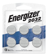 6-pk CR2032 3V / 3 Volt Lithium Coin Cell Batteries, Long Lasting