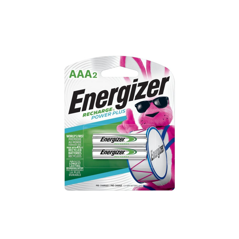 NH12BP-2 2-pk AAA 800mAh NiMH Rechargeable Batteries, Pre-Charged, All Purpose Y9688