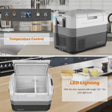 58 Quart Portable Electric Car Cooler Refrigerator Compressor Freezer for RVs Camping