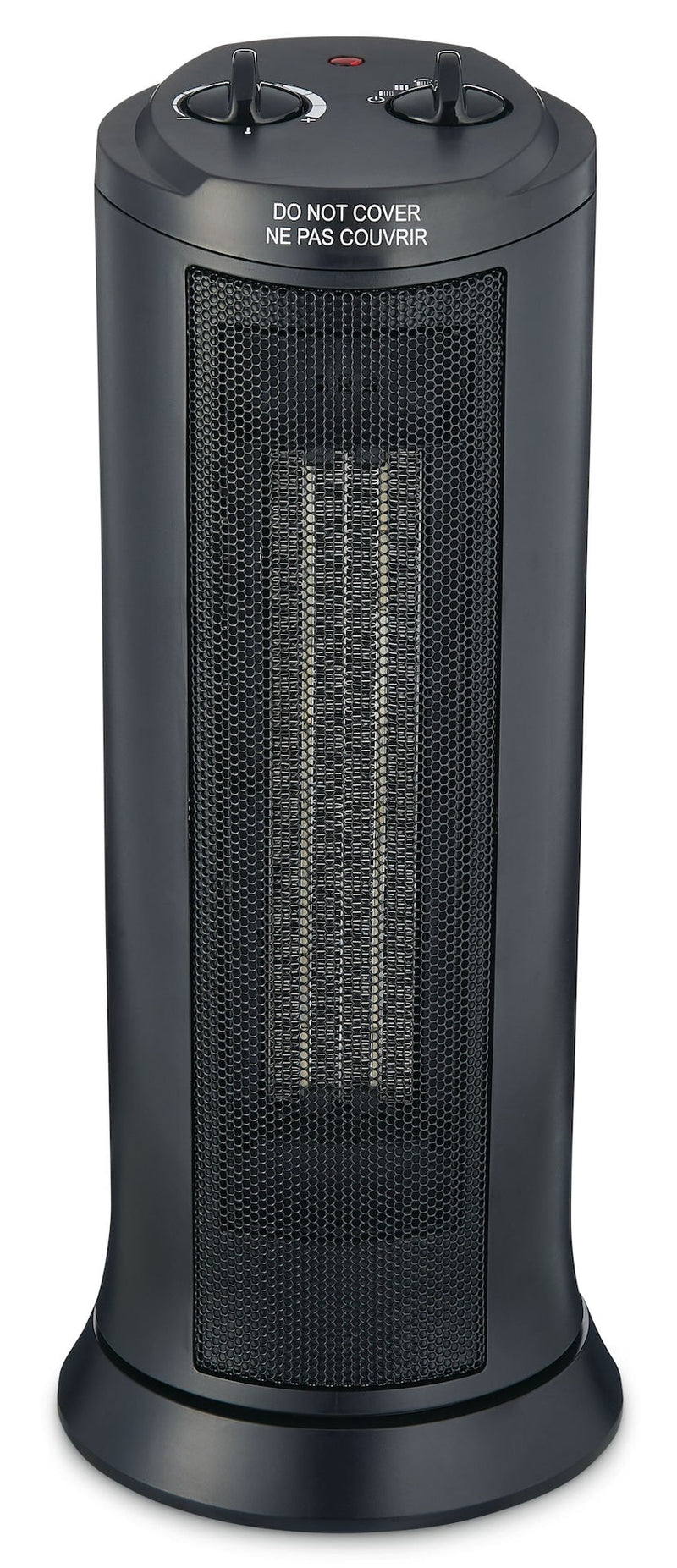 Oscillating Tower Ceramic Space Heater withThermostat, 1500W, Black A9001