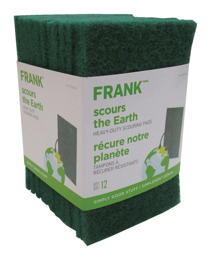 Heavy-Duty Scouring Pads / Scrub Sponges, 12-pk S3533