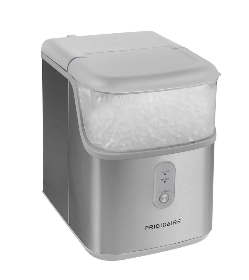 Countertop Soft Nugget Ice Maker, 33-lb/Day, Stainless Steel X629