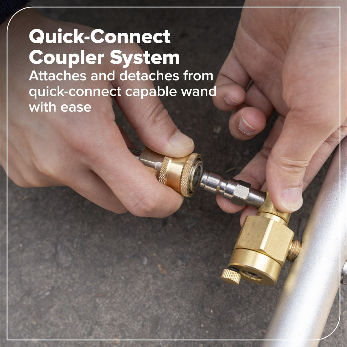2-in-1 Water Broom & Undercarriage Cleaner, Pressure Washer Attachment