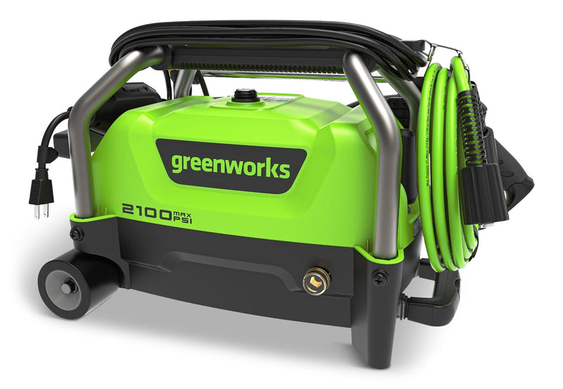 2100PSI 1.2GPM Corded Cold Water Wheeled Electric Pressure Washer with 13Amp Universal Motor L7808
