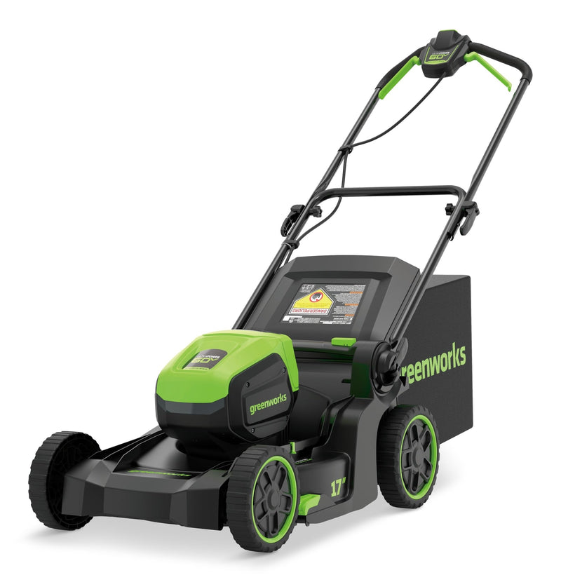 60V 17-in Push Lawn Mower with 4.0 Ah Battery & 3A Charger A9253