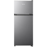 19in. 4.4 cu. ft Stainless Steel Look Compact Top Mount Refrigerator
