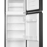 19in. 4.4 cu. ft Stainless Steel Look Compact Top Mount Refrigerator