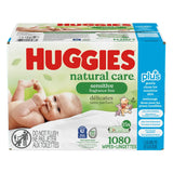 Natural Care Plus Wipes, 15-packs of 72