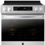30 in. 5 cu ft. Stainless Steel Digital Control Induction Range with True Convection and Air Fry