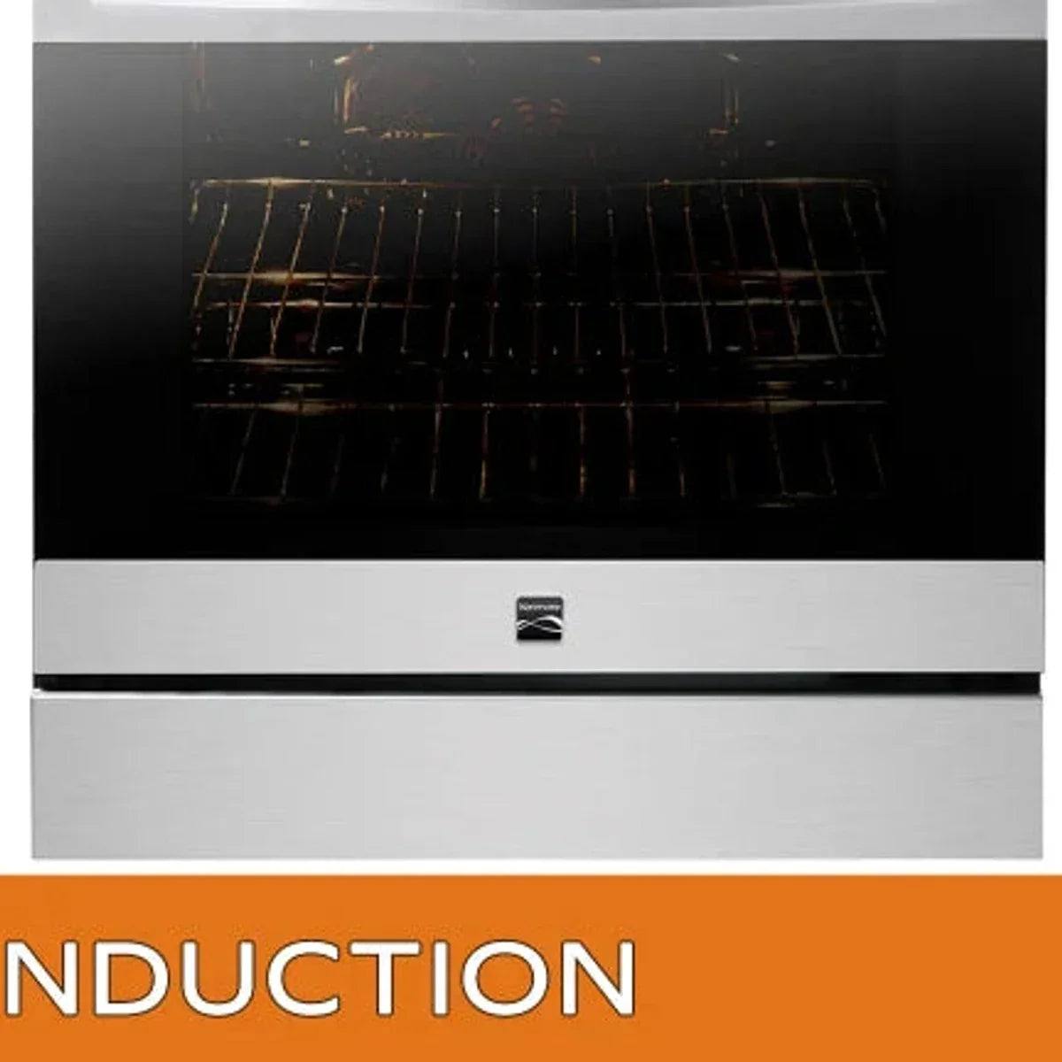 30 in. 5 cu ft. Stainless Steel Digital Control Induction Range with True Convection and Air Fry