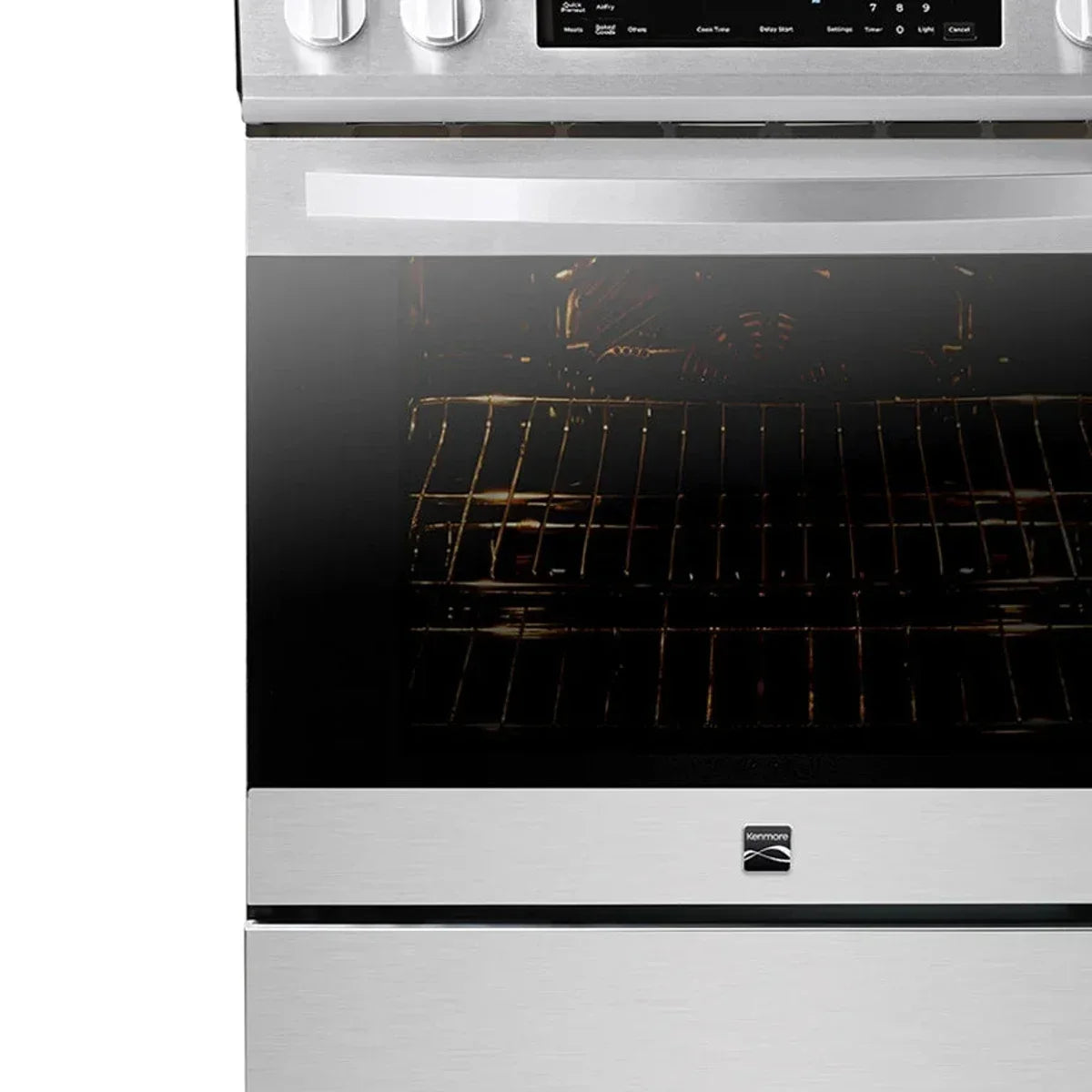 30 in. 5 cu ft. Stainless Steel Digital Control Induction Range with True Convection and Air Fry