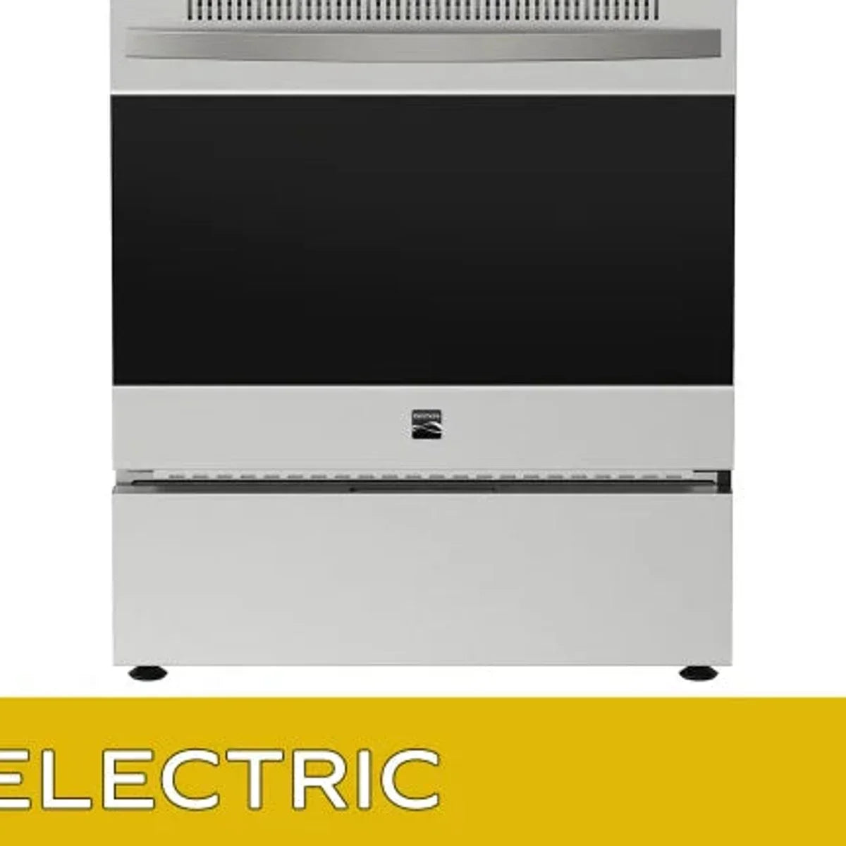 30 in. 5 cu ft. Stainless Steel Electric 4 Burner True Convection Range with Air Fry