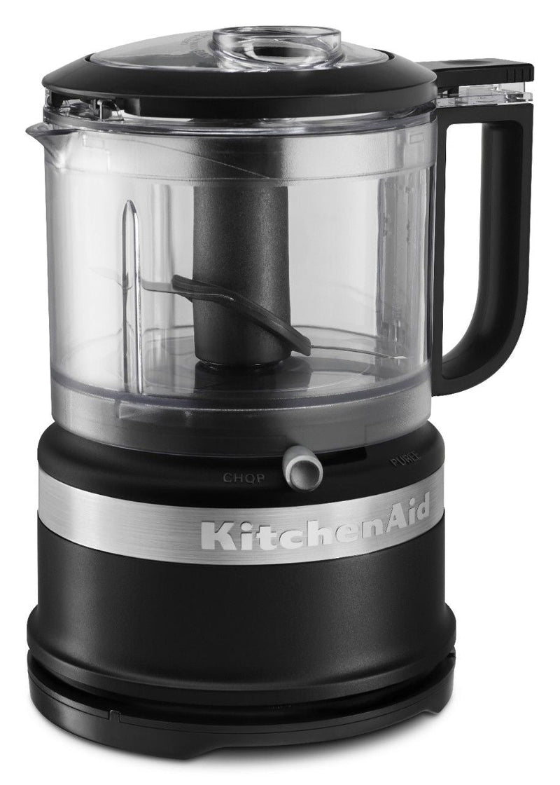 Compact Food Chopper with Dishwasher Safe Parts, Black C1690