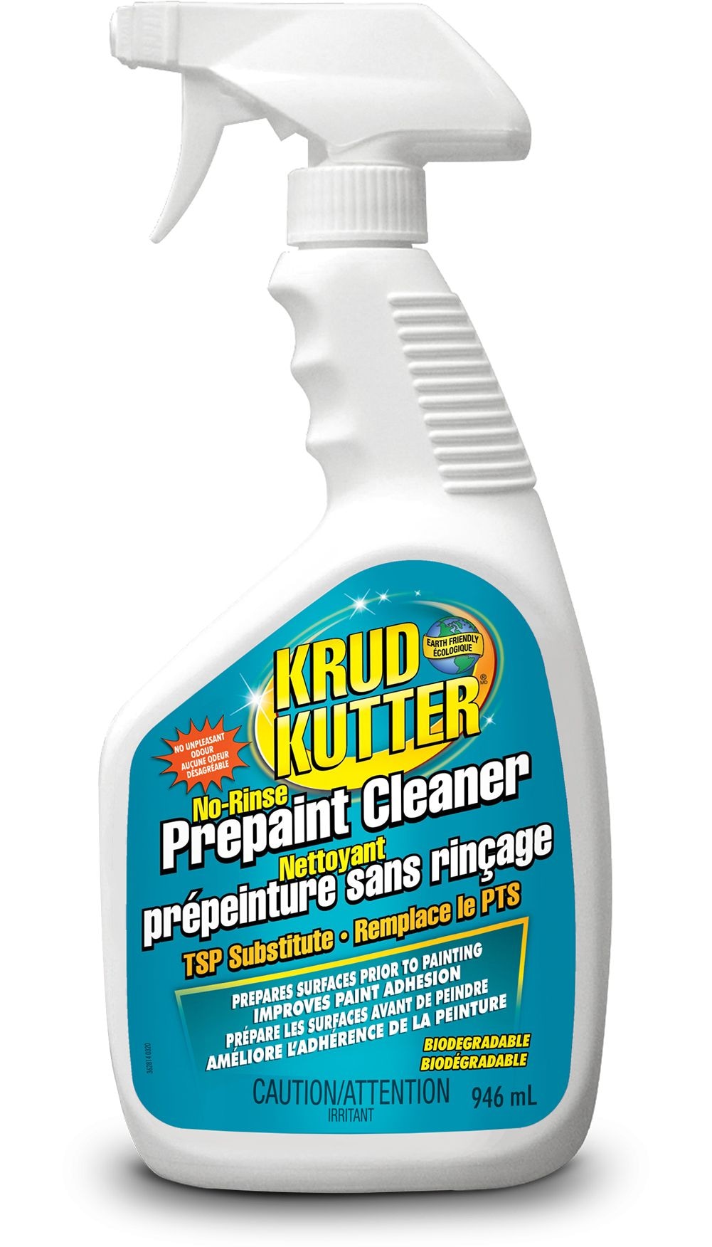Prepaint Cleaner, No-Rinse TSP Substitute, Cleans & Deglosses Surfaces 946-mL