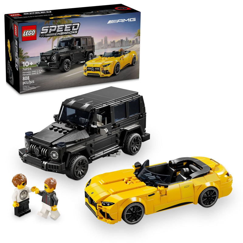 Speed Champions -AMG G 63 & -AMG SL 63 - 76924, 806-pcs, Ages 10+ L8787