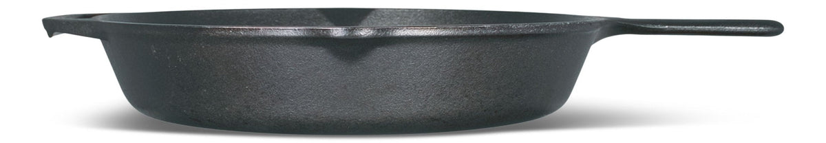 Seasoned Cast-Iron Skillet, Black, 12-in