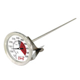 Deep Fry Food Thermometer for Outdoor Fryers/Cookers/Woks, 12-in