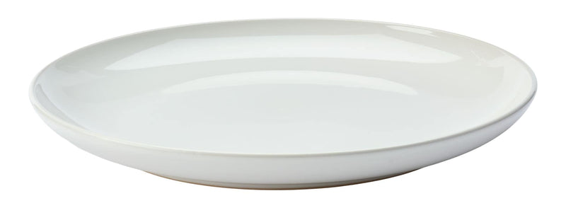 Essential Coupe Stoneware Dinner Plate, 1-pc, Bright White E8721
