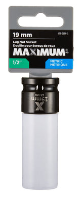 1/2-in Drive Lug Nut Socket, 19-mm
