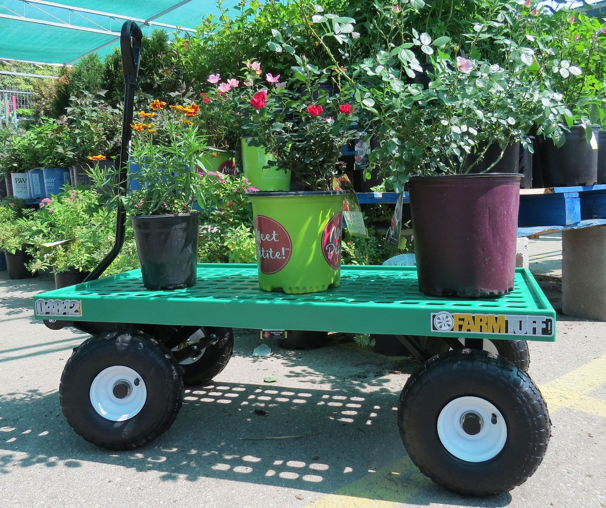 Poly Deck Garden Wagon, 20-in x 40-in