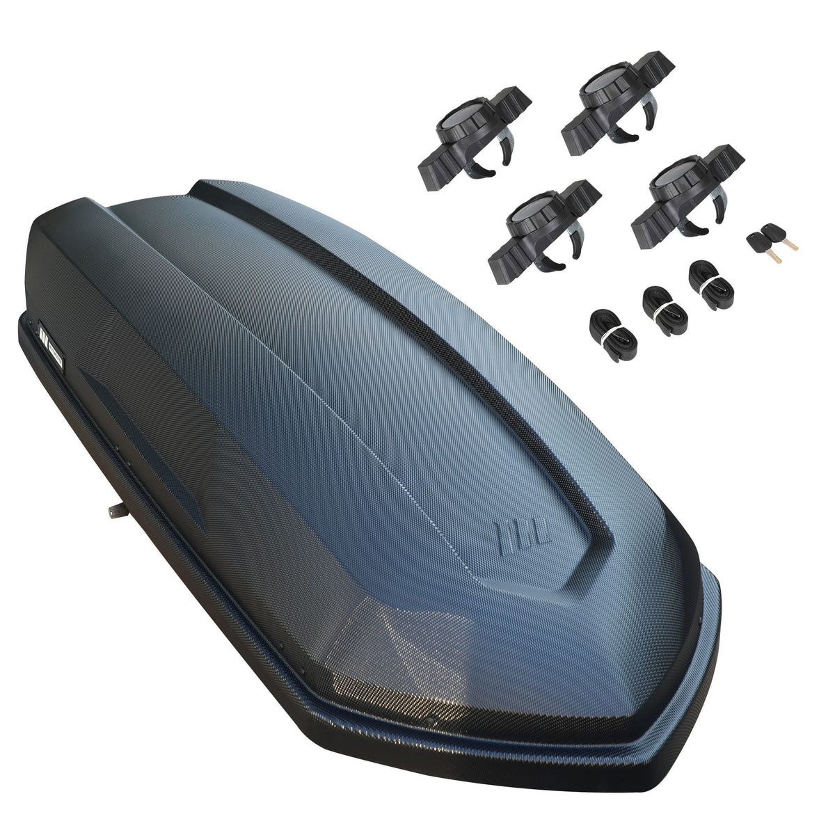 Roof Cargo Box, Black, 500-L, 18-cu.ft
