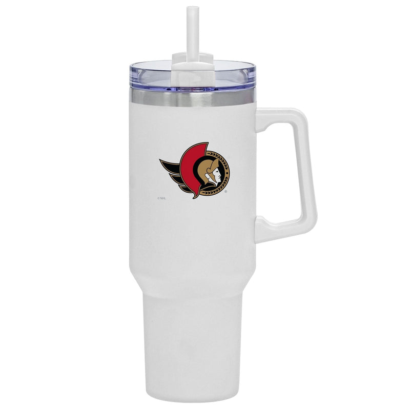 Travel Mug with Straw and Handle, 40-oz J5065