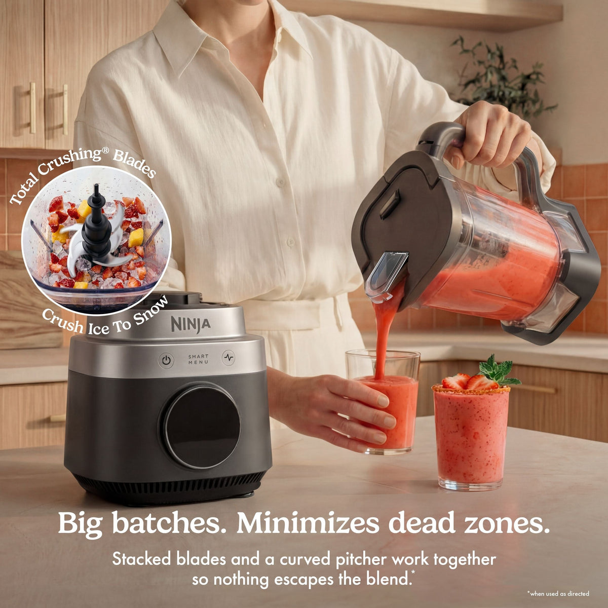Luxe Adaptive Crushing Blender and Single-Serve System