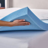 3 in. Advanced Cooling Gel Memory Foam Mattress Topper