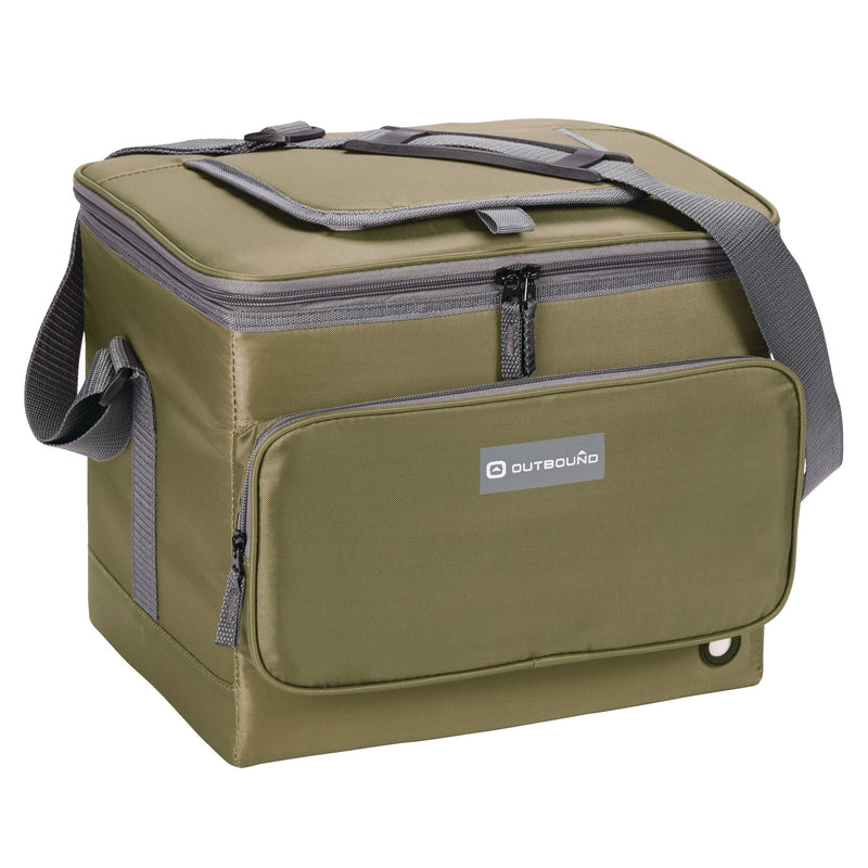 Collapsible Soft Cooler, Olive, 24 Can, 40-L M1019