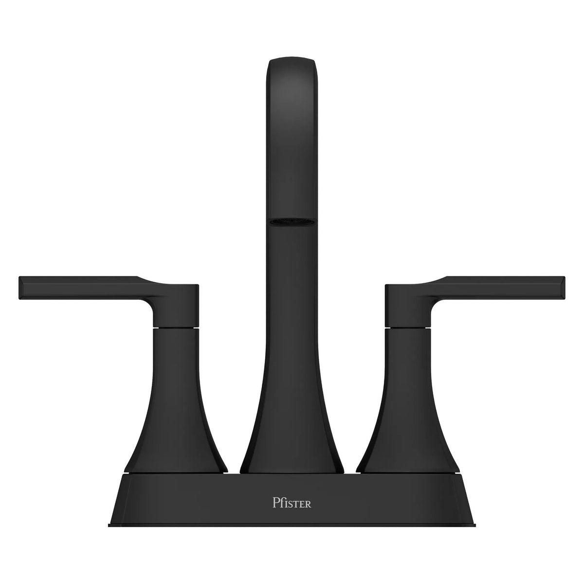 Vaneri 4-in Centreset Bath Faucet, Matte Black