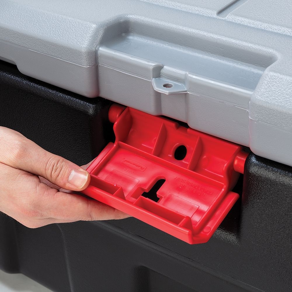 Action Packer Plastic Lockable Storage Container, Stackable & Recyclable, 182-L