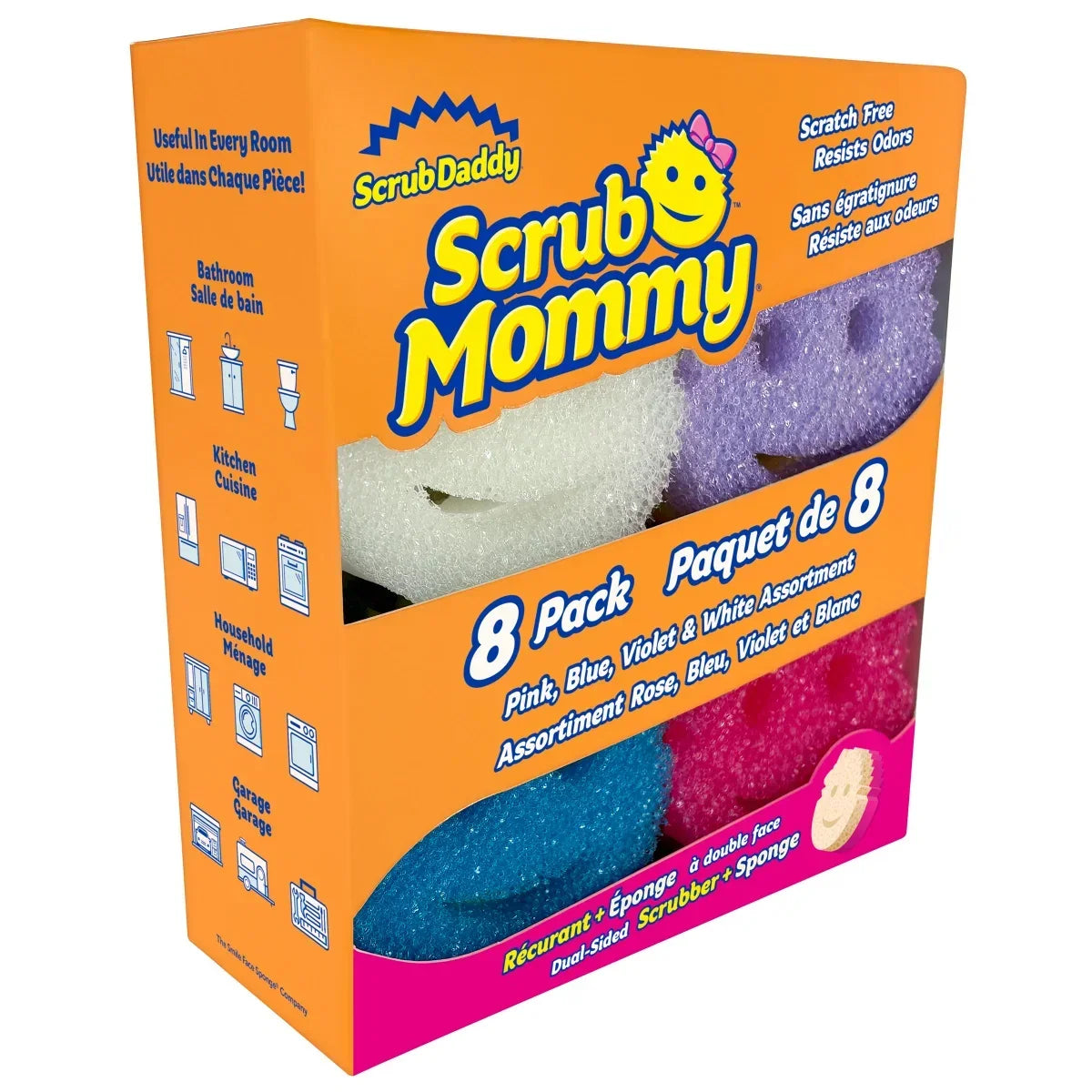 Scrubbing Bubbles Mega Shower Foamer and Bathroom Cleaner Aerosol Combo 4 x 708 g