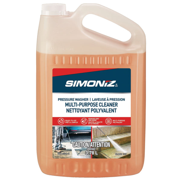Non-Toxic All-Purpose Ready-to-Use Pressure Washer Detergent, 3.78L M1263
