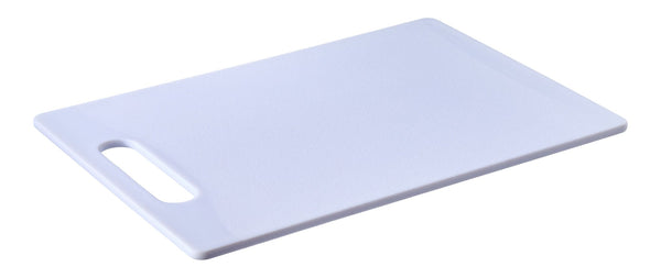 Polyethylene Cutting Board, White, 14x11-in M9526