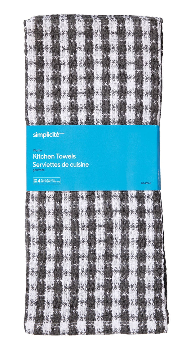 Waffle Dishcloths, 4-pk X7244