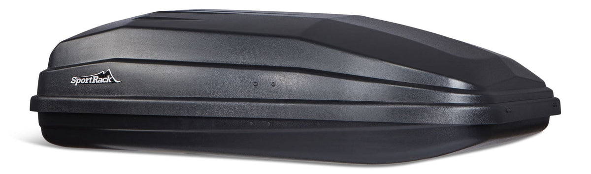 Vista SR7018 Rectangle-Shaped Roof Top Cargo Box, Lockable, X-Large, Black