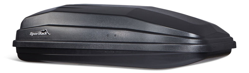 Vista SR7018 Rectangle-Shaped Roof Top Cargo Box, Lockable, X-Large, Black T4690