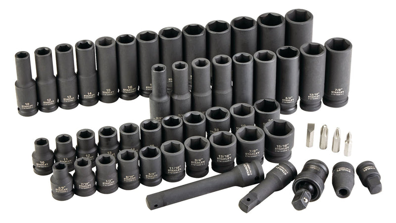 Pro 1/2-in Impact Socket Set, 52-pc H7982