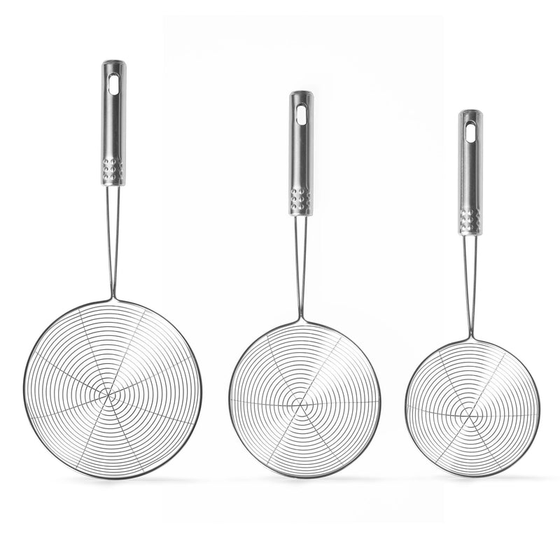 3PC STAINLESS STEEL STRAINER SET G9925